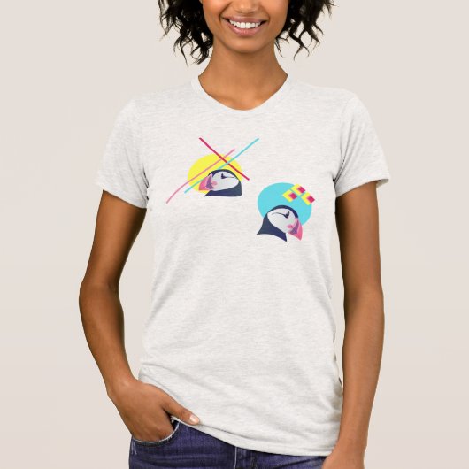 Twee kleine pufjes t-shirt (Voorkant)
