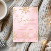 Twee kleine sneeuwvlokken Winter Twins Baby shower