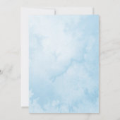 Twee kleine sneeuwvlokken Winter Twins Baby shower Kaart (Achterkant)