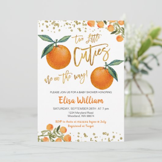 Twee kleine steden zijn onderweg op uitnodiging (Staand voorkant)