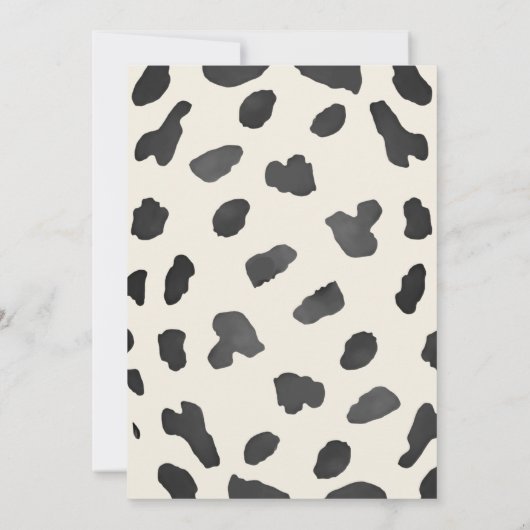 Twee kleine tweeling cowboys op de weg jongen baby kaart (Achterkant)