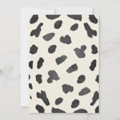 Twee kleine tweelingcowgirls op weg naar de baby s kaart (Achterkant)