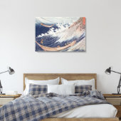 Twee kleine Vissen boten op het Zee Canvas Afdruk (Insitu (Slaapkamer))