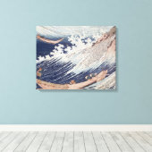 Twee kleine Vissen boten op het Zee Canvas Afdruk (Insitu (Houten vloer))