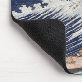 Twee kleine Vissen boten op het Zee Muismat (Hoek)