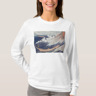 Twee kleine Vissen boten op het Zee T-shirt
