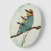 Twee kleine vogelklok grote klok (Hoek)