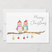 Twee Kleine Vogels Kaart (Voorkant)
