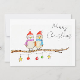 Twee Kleine Vogels Kaart