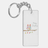 Twee Kleine Vogels Sleutelhanger (Voorkant Links)