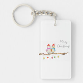 Twee Kleine Vogels Sleutelhanger