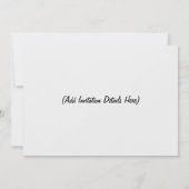 Twee kleine vogels voor meerdere doeleinden kaart (Achterkant)