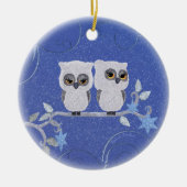 Twee kleine witte ornamenten (Voorkant)