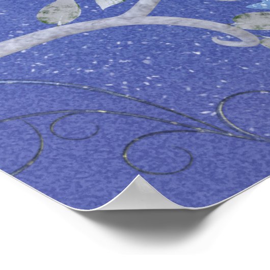 Twee kleine witte poster (Hoek)