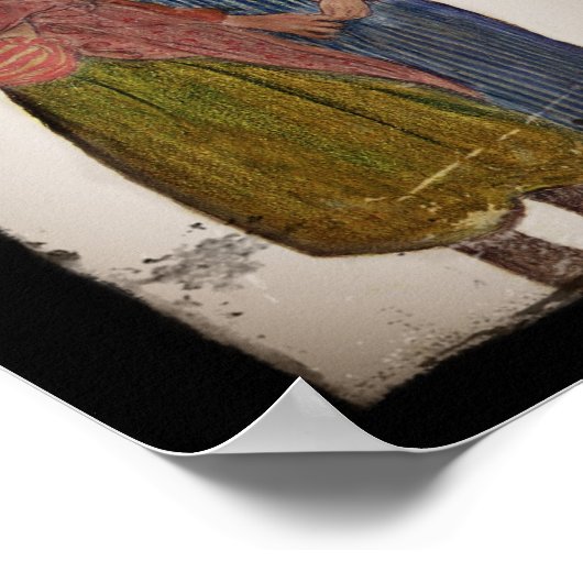 Twee kleine zussen 1906 poster (Hoek)