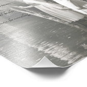 Twee kleine zussen van meisjes Dank je gedicht afd Foto Afdruk (Hoek)