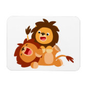 Twee kletspraatjes voor afspeelbare Cartoon Flexib Magneet (Horizontaal)