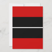 TWEE KLEUREN AANkondiging Afstuderen DOUANE FOTO (Achterkant)