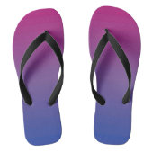 twee kleuren teenslippers (Voetbed)