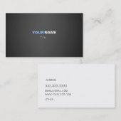 Twee kleuren visitekaartje (Voorkant / Achterkant)