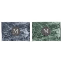 Twee kleurenmarmer-monogram - Kies uw kleuren