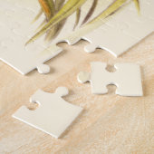 Twee kleurige Hummingvogels die op dezelfde bloem  Legpuzzel (Zijkant)