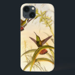 Twee kleurrijke dieren die op dezelfde vlucht staa Case-Mate iPhone case<br><div class="desc">Kunstenaar John Gould was gepassioneerd over vogels. In deze gekleurde tekening zijn de twee kolibries en de bloem mooi weergegeven. De details in deze kleurrijke kunst zullen elke kunstminnaar verheugen.</div>