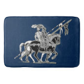 Twee Knachten op het bad in Horseback Badmat (Voorkant)