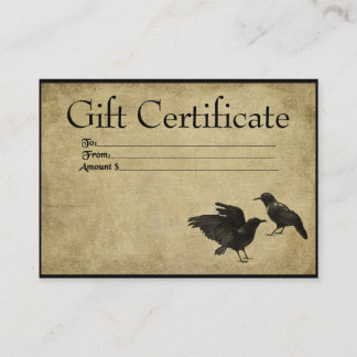 Twee koeien - Prim Cards van het Cadeaucertificaat Kortingskaartje