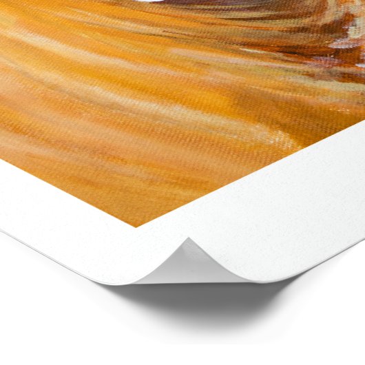 Twee Koeien voor 16 x 20 Oklahoma afdrukken Poster (Hoek)