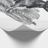 Twee koeienpakpapier cadeaupapier (Hoek)