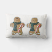 Twee koekjes voor snowman kussen (Achterkant)