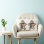 Twee koekjes voor snowman kussen (Stoel)