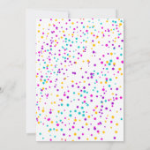 Twee koele neon zomer popsicle Verjaardag uitnodig Kaart (Achterkant)