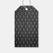 Twee koele schoolbord jongens 2e verjaardag dank u cadeaulabel (Achterkant)