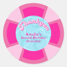 Twee koele tropische zwembad zomer verjaardag