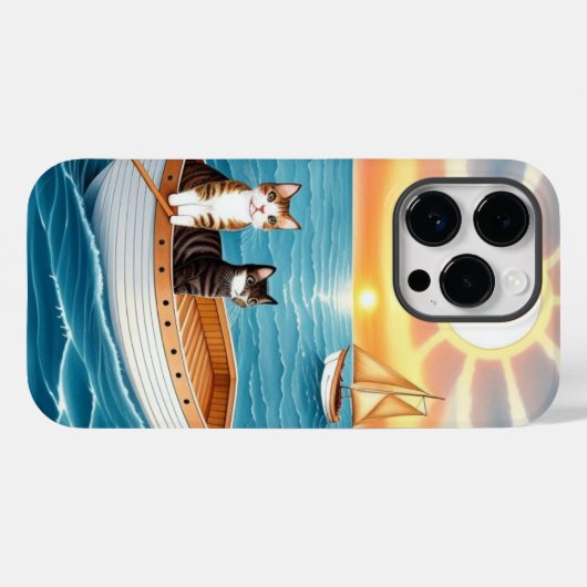 Twee koffertjes Case-Mate iPhone case (Achterkant (horizontaal))