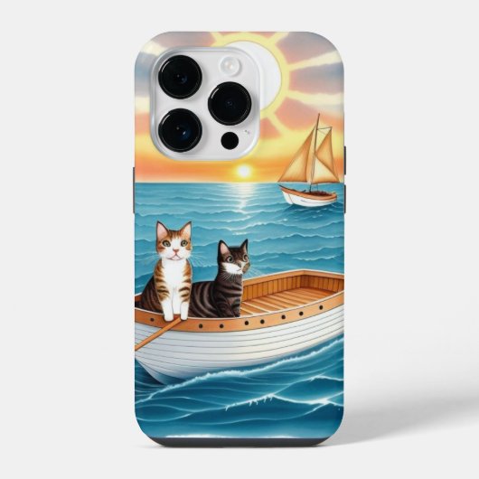 Twee koffertjes iPhone hoesje (Achterkant)