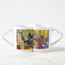 Twee koffiemok voor Dierenvrienden Loversmokken