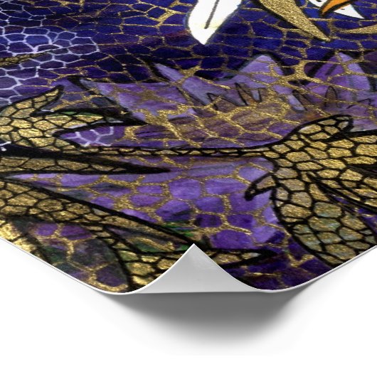 twee koi poster (Hoek)