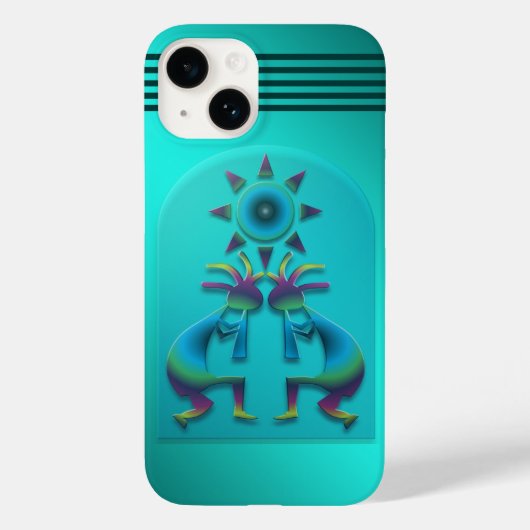 Twee Kokopelli #41 Case-Mate iPhone Case (Achterkant)