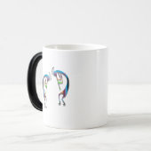 Twee Kokopelli #97 Magische Mok (Voorkant links)