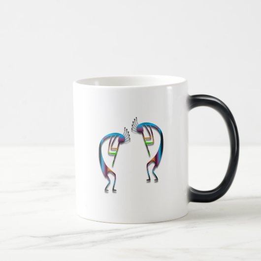 Twee Kokopelli #97 Magische Mok (Rechts)