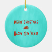 Twee Kokoplelli die de fluit keramische sierbloem  Keramisch Ornament (Achterkant)