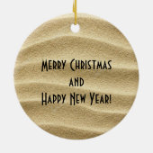 Twee Kokoplelli die de flute afspelen Keramisch Ornament (Achterkant)