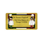 Twee koks zijn beter dan één etiket (Voorkant)