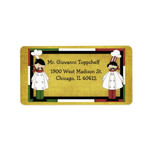 Twee koks zijn beter dan één etiket (Voorkant)