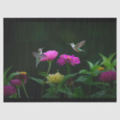 Twee kolibries weefsel papier (Voorkant)