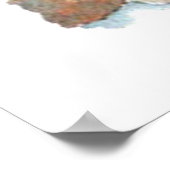 Twee konijnen afdrukken poster (Hoek)