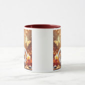 Twee konijnen in een prachtig pluche. mok (Midden)